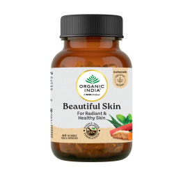 Organic India Beautiful Skin Capsules | Glowing & Clear Complexion