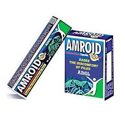 Amroid Aimil | Effective herbs for haemorrhoids, set (ointment + tablets)