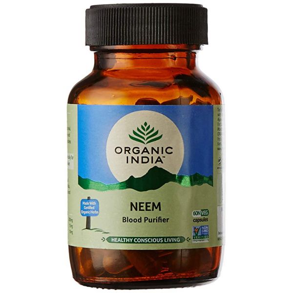 Neem Organic India - Antibacterial single herb
