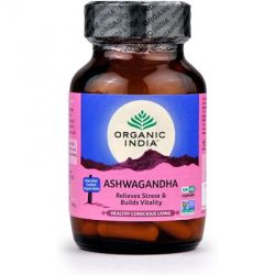 Ashwagandha Organic India - bio herb - anti-stress, reduces chronic fatigue