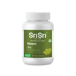 Neem (300 mg.) Sri Sri Tattva - Unterstützt die Gesundheit der Haut