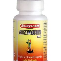 Arogyavardhini Bati Baidyanath - helps in indigestion, bloating, obesity