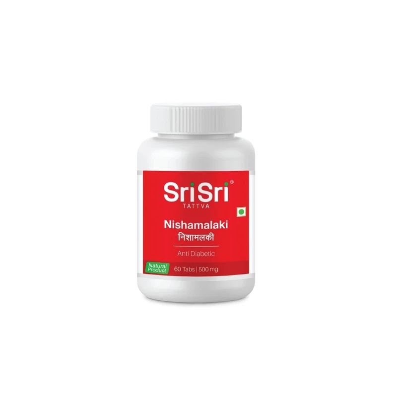 Nishamlaki Sri Sri Tattva (500 mg.)|kontroluje poziom cukru we krwi u pacjentów z cukrzycą.