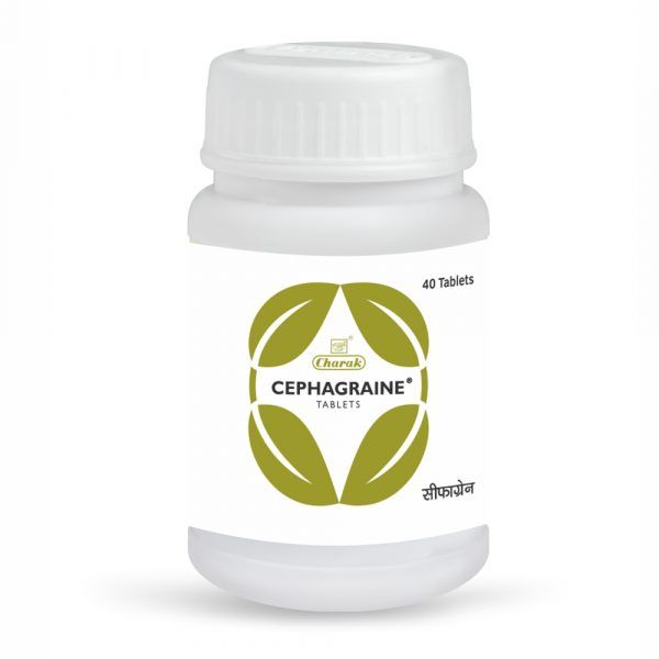 Cephagraine Charak - For tension headaches, migraine and sinus pain