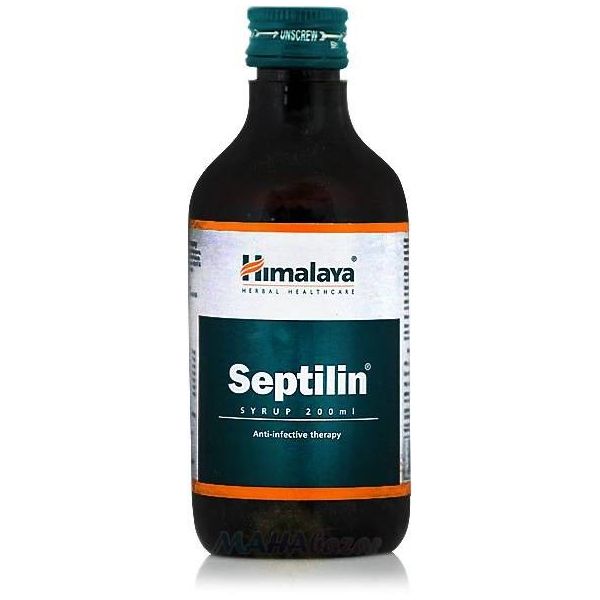 Septilin Himalaya w syropie (200 ml.) - zioła przeciw infekcjom bakteryjnym i wirusowym