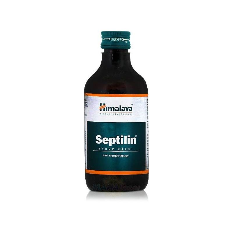 Septilin Himalaya in syrup (200 ml.) - herbs against bacterial and viral infections