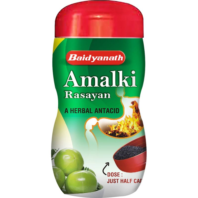 Amalaki Rasayan Baidyanath w proszku 120g. - ziołowy środek zobojętniający kwas żołądkowy, anti-oksydant