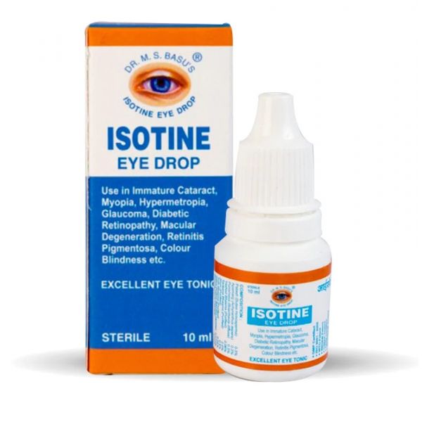 Isotine eyedrops - holistic auyrvedic solution to improve far and near visions