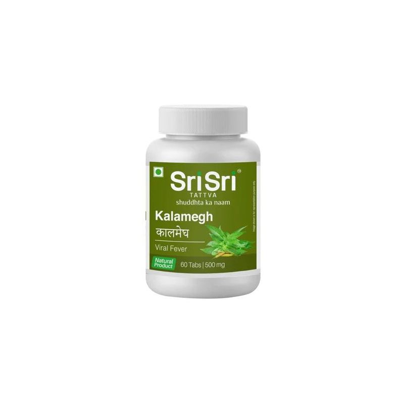 Kalamegh (500 mg.) Sri Sri - Ayurvedische Unterstützung bei viralen Infektionen, viralen Fieber