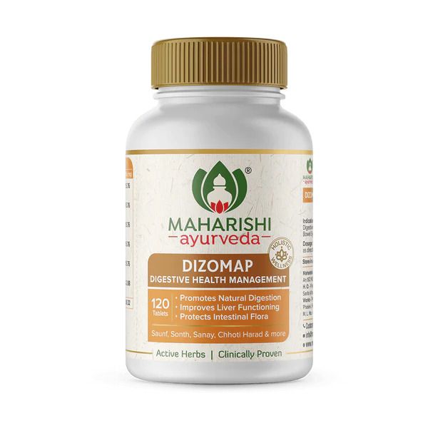 Dizomap Maharishi Ayurveda - Supports digestive system by balancing of digestive enzymes,