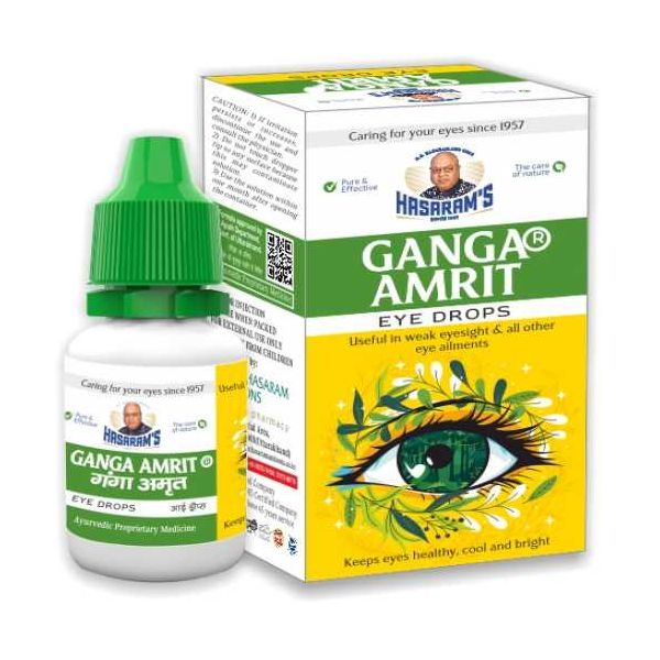 Ganga Amrit Augentropfen - ein wirksames ayurvedisches Augentonikum