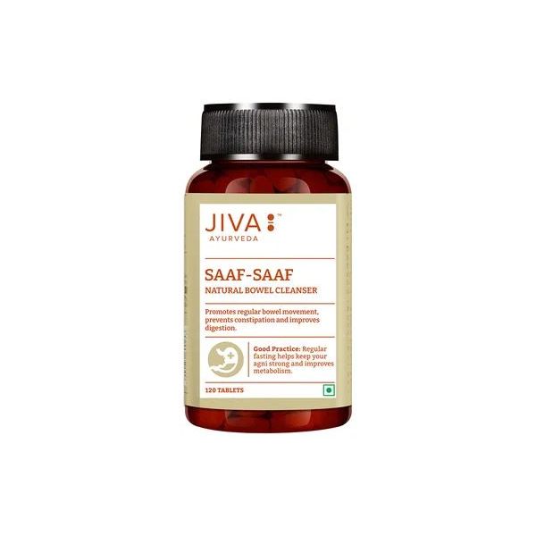 Saaf-Saaf (120 Tabletten) Jiva - Natürliches Darmreinigungsmittel