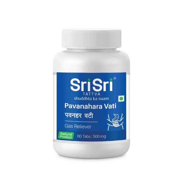 Pavanahara Vati (500 mg.) Sri Sri Tattva | pomaga w łagodzeniu gazów trawiennych