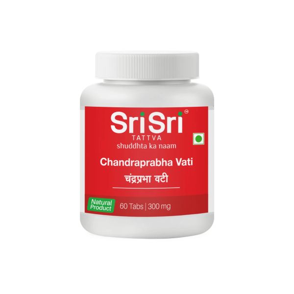 Chandraprabha Vati (500 mg.) Sri Sri |Traditional Ayurvedic formulation to maintain Urinary Tract System Chandraprabha Vati (500 mg.) Sri Sri |Traditional Ayurvedic formulation to maintain Urinary Tract System