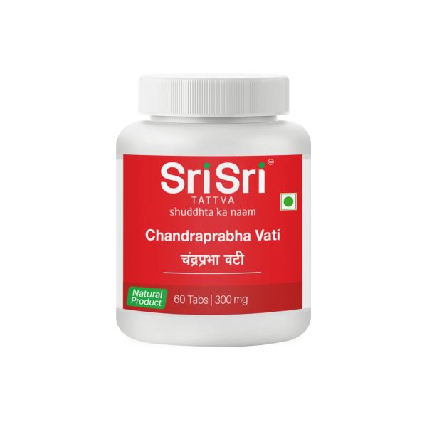 Chandraprabha Vati (500 mg.) Sri Sri | Traditionsreiche ayurvedische Rezeptur zur Aufrechterhaltung des Harntraktsystems