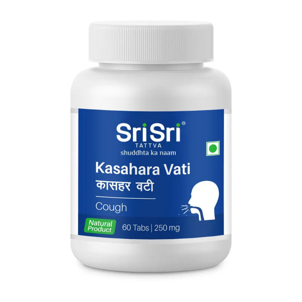 Kasahari Vati Sri Sri (250 mg.) - Przeziębienie, ból gardła, kaszel (również alergiczny) Kasahari Vati Sri Sri (250 mg.) - Przeziębienie, ból gardła, kaszel (również alergiczny)