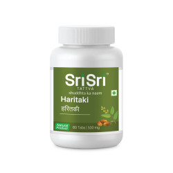 Haritaki (500 mg.) Sri Sri Tattva - Helps in all intestine problems, Lyme desease and not only