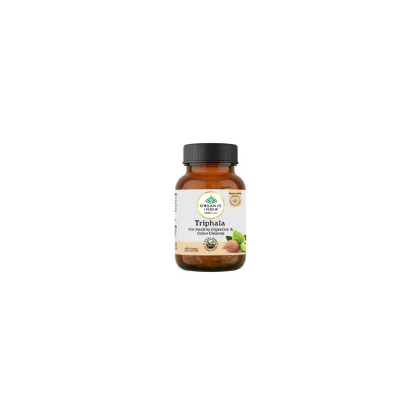 Organic Triphala Organic India - 100% Natural Ayurvedic Detox Supplement for Digestive Health