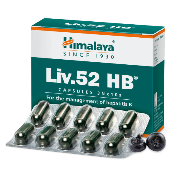 Herbal supplement Liv.52 HB Himalaya – natural liver detox