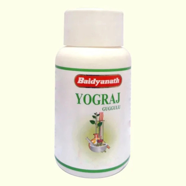 Yograj Guggulu Baidyanath 60 tablets bottle