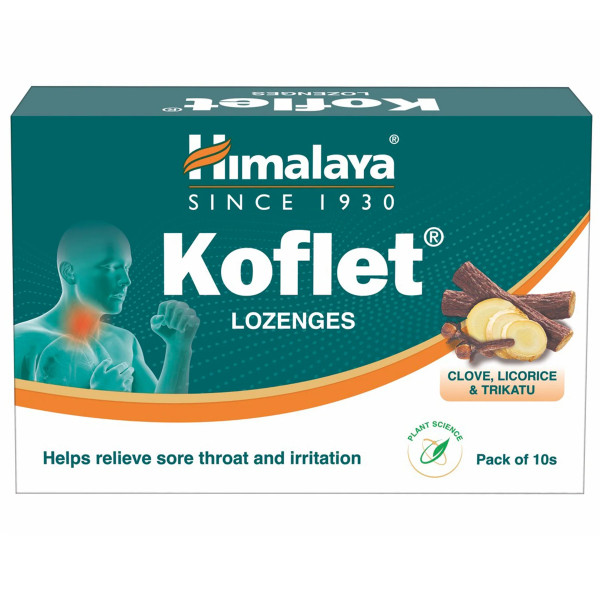 Koflet Himalaya Lutschtabletten - Pflanzliche Halsunterstützung