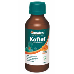 Koflet Himalaya cough syrup - Ayurvedic Herbal throat comfort syrup