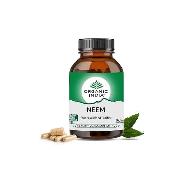 Neem Organic India - Azadirachta indica suplement