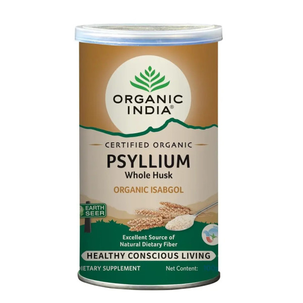 Psyllium Husk Organic India BIO -Łuski babki płesznik Ekologiczny błonnik psyllium